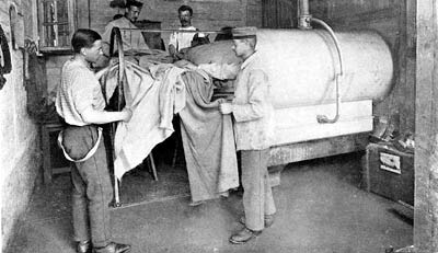 Disinfecting prisoners Limburg