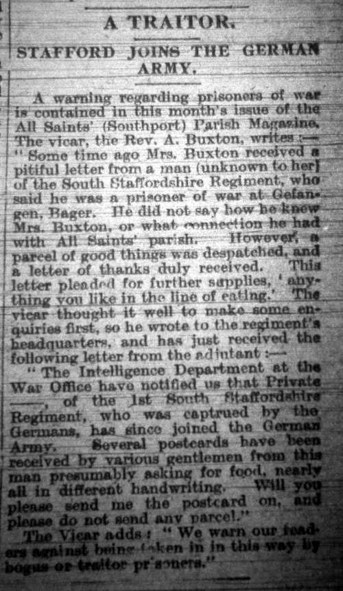 S Staffs news article