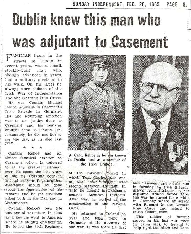 obituary Michael Keogh